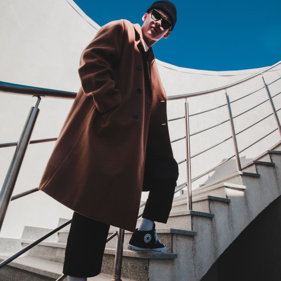 Wool-Blend Overcoat