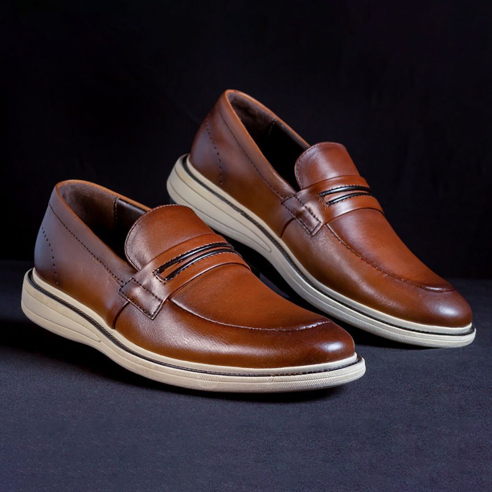 Leather Penny Loafers
